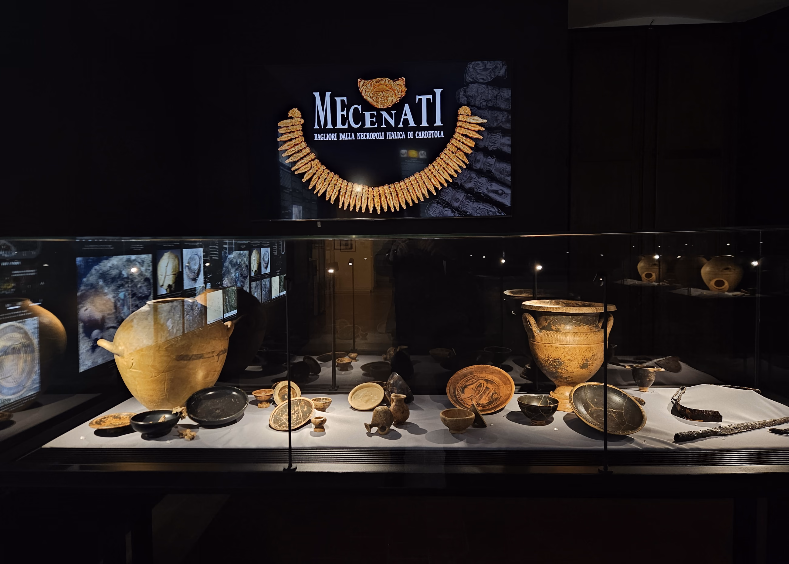 Installazione museografica Mecenati